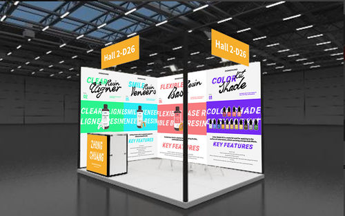 Latest company news about Zhongchuang Medical Group presents innovative 3D printing dental resin solutions at IDEX Istanbul 2025