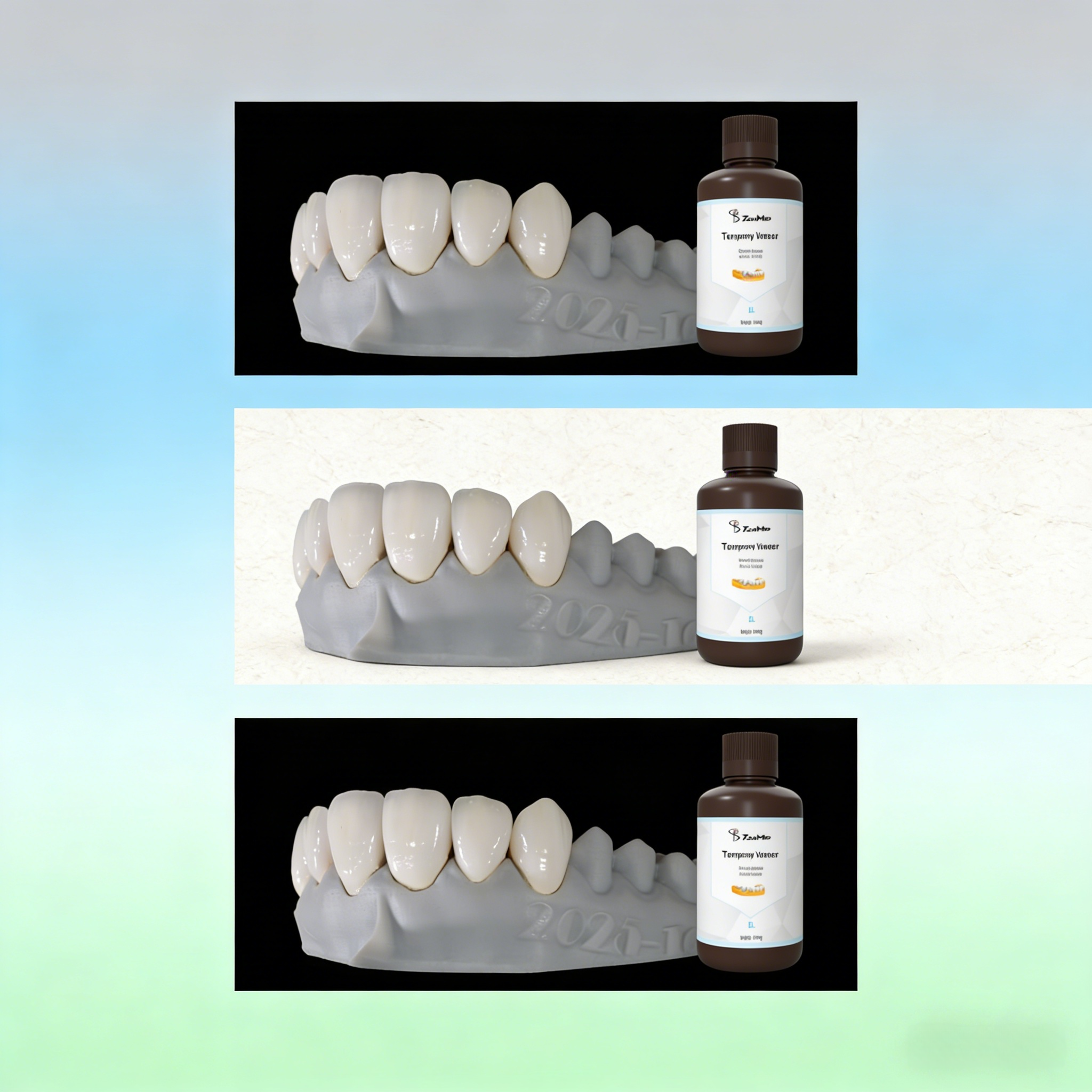 Chairside Temporary Veneer | 0.3-0.98mm Composite Resin Dental