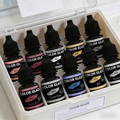 quality Kit de sombreamento de goma de resistência 7 peças com ultra-baixa contração e bloqueio de cores básicas factory